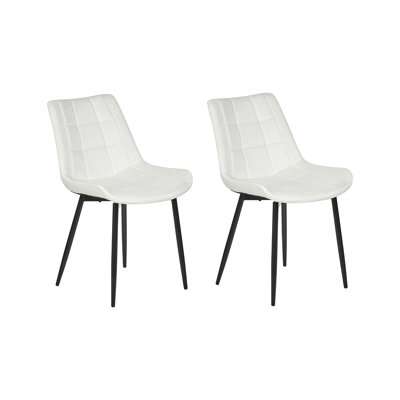 Achaius 41 cm H Tufted Velvet Full Back Side Chair