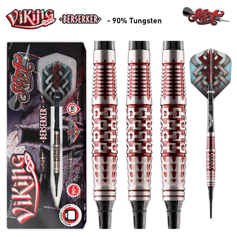 Shot Darts Tungsten Darts, 18 Gm