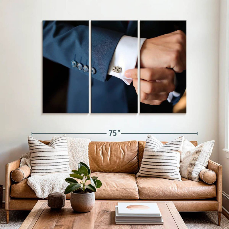 Shuttleworth Groom Cuff, 42" H x 65" W