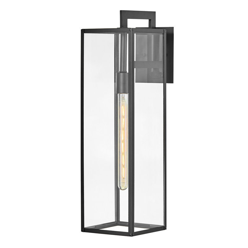 Lanterne murale d'extérieur 1 lumière Ansley, H 25 po x l 7 po x P 10,5 po