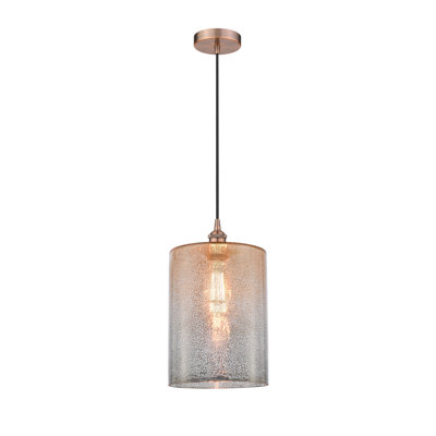 Luminaire suspendu cylindrique à 1 lumière Malcolm