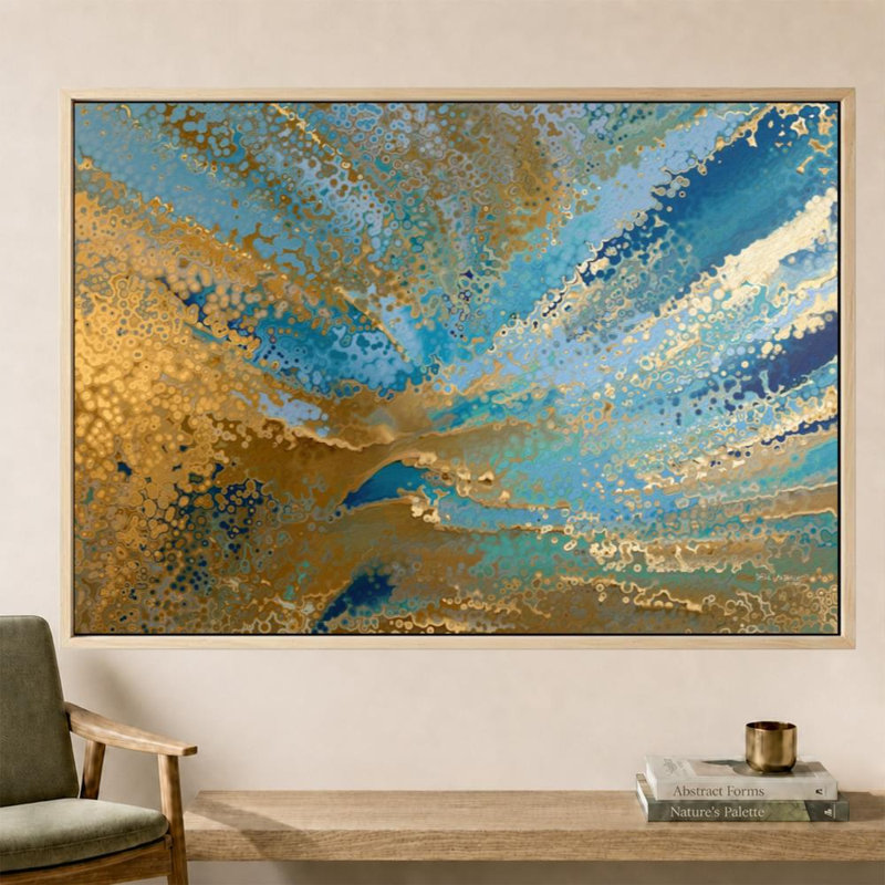 Habakkuk 3: 4 Veiled Power par Mark Lawrence - impression sur toile, H 41 po x l 61 po, Bouleau
