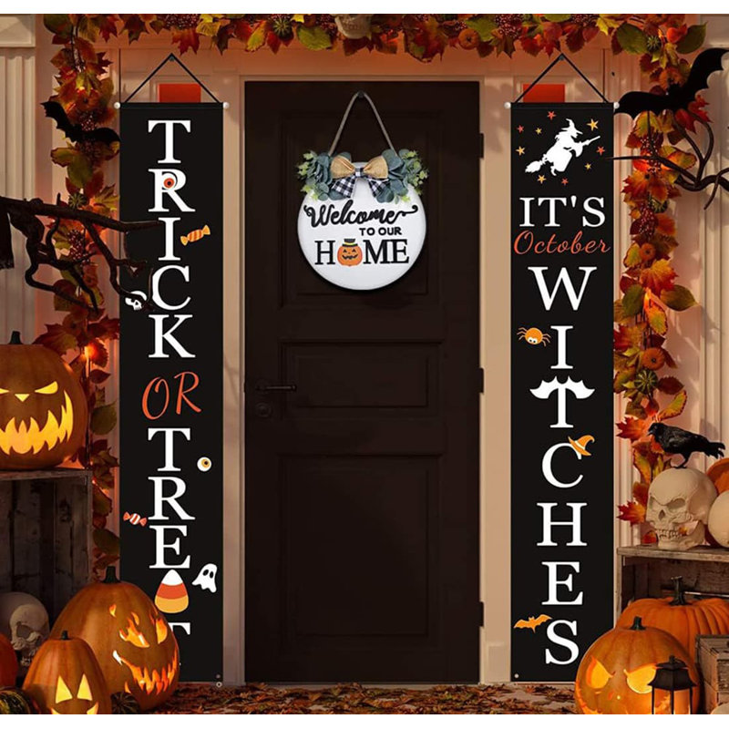 12 in. x 12 in. Seasonal Interchangeable Welcome Decor by Wooden Wall Art (White)