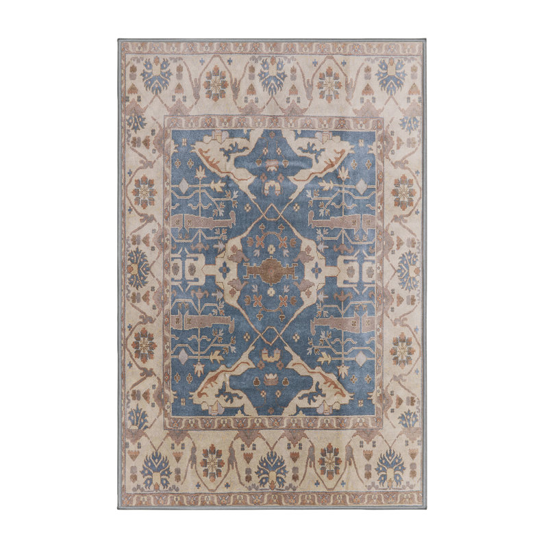 Oriental Indoor Rug, Rectangle 4' x 6'