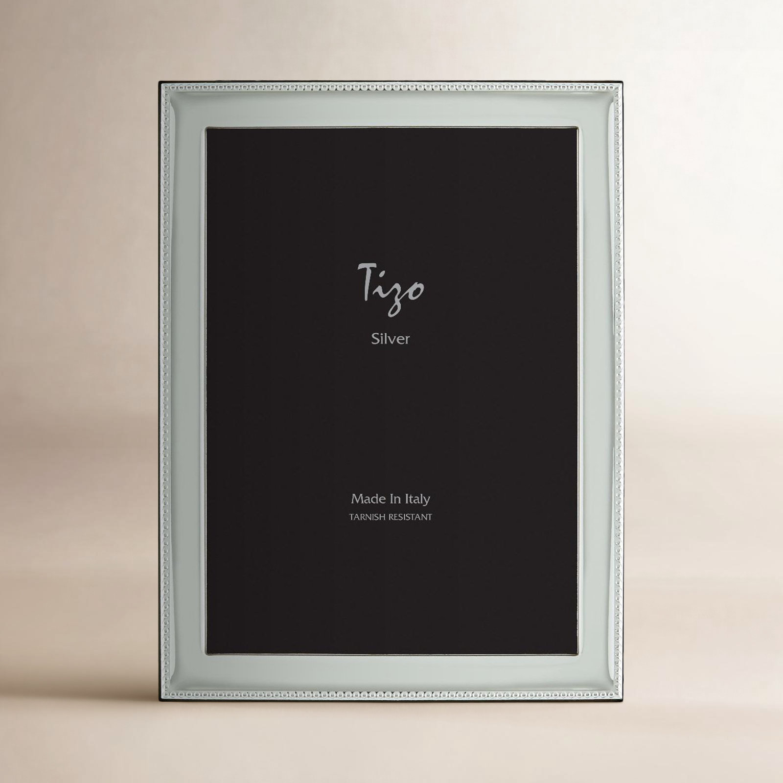 Manford Silver Metal Picture Frame, 8" x 10"