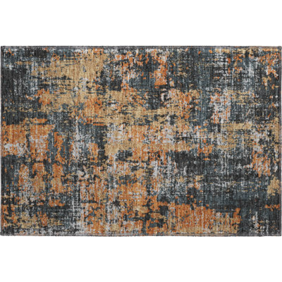 Premium Machine Washable Mayfield AMF1008 Abstract Rug