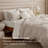 Bedsure 100% Washed Cotton Duvet Cover Oversized King Set –Minimalist Cotton Beding Set For All Season(Set of 3)-125402777-125402769