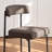 Grey Modern Bar Stools Set of 2, 24 Inch Counter Stools with Curved Backrest, Counter Height Bar Stools for Kitchen Island-1366434810-1366434815