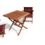 Gomez 2 - Person Wood Patio Dining Set with Square Table , Cushions Included