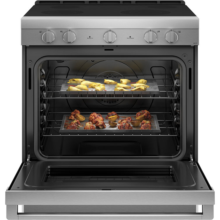 30" 5.7 cu. ft. Smart Slide-in Electric Range