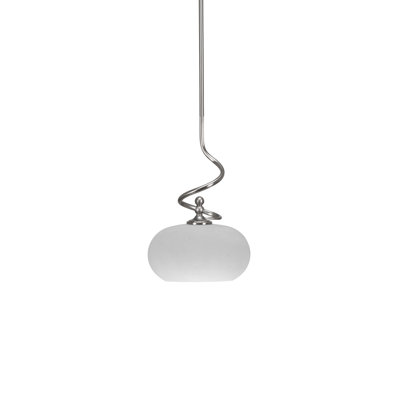 Capri 1-Light Mini Pendant with Hang Straight Swivel -  Breakwater Bay, E4FE0868F59849EFB84F237E9BE16EB6