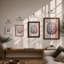 Divided Mind Modern - Print-937768048-937768051