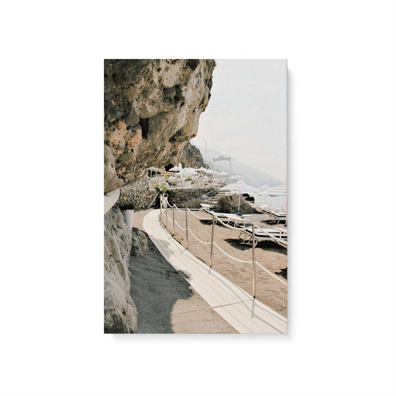 Beachfront Serenity Canvas Print, 18" H x 12" W x 1.25" D, Wrapped Canvas