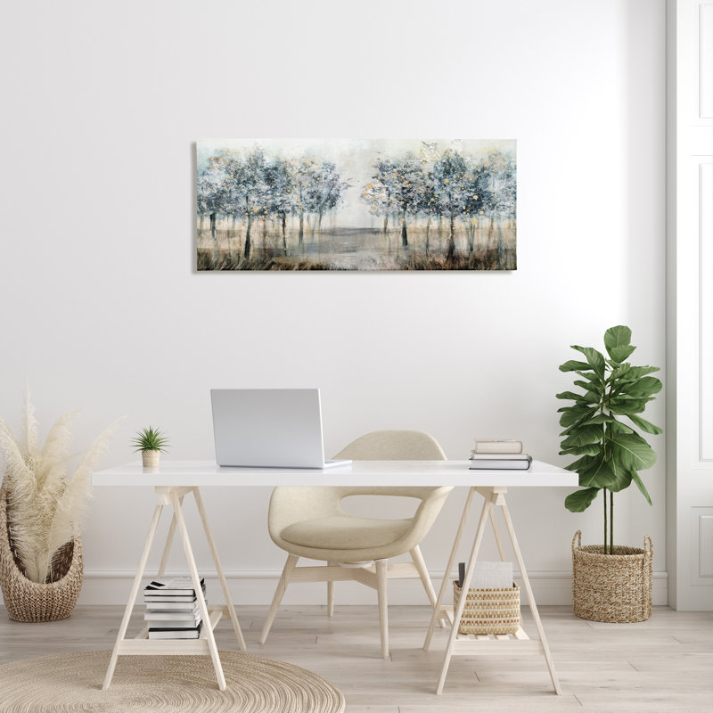 Art mural moderne sur toile Stupell Industries par Nina Blue, H 20 po x l 48 po x P 1,5 po