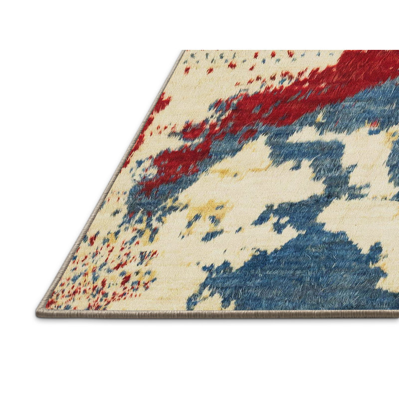 Tapis abstrait moderne 2550, Rectangle 5 pi x 7 pi