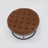 Owen Genuine Leather Round Ottoman-1381695356