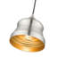 Luminaire suspendu en forme de cloche à 1 lumière Gertis-88580246