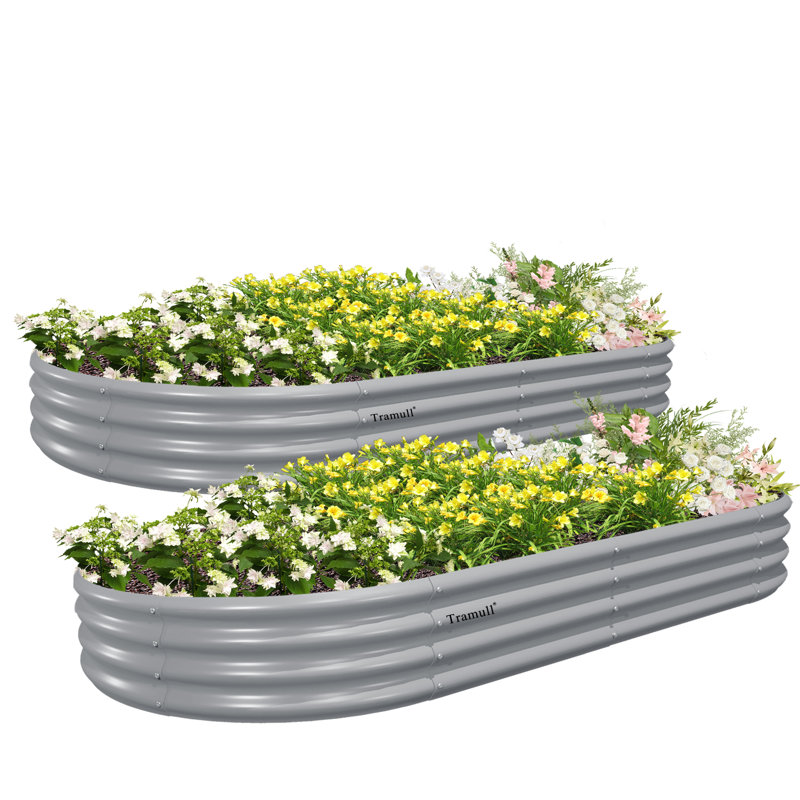 Rushawn Raised Garden Bed, 12'' H x 96'' W x 48'' D
