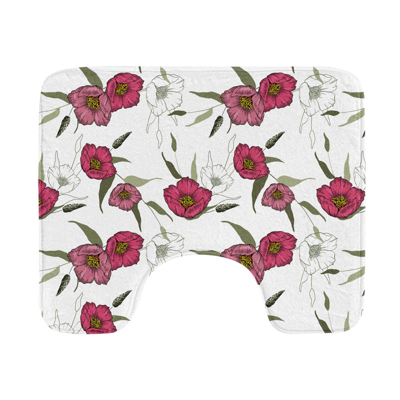 Tapis de salle de bain Floral
