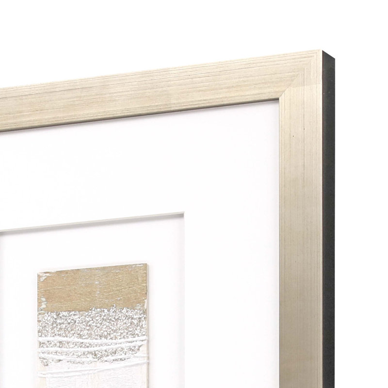 Catalyst S / 4 par THE Studio - Ensemble de 4 peintures sur bois encadrées