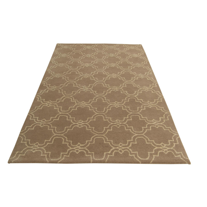 Tapis taupe 5 pi x 8 pi 1 po