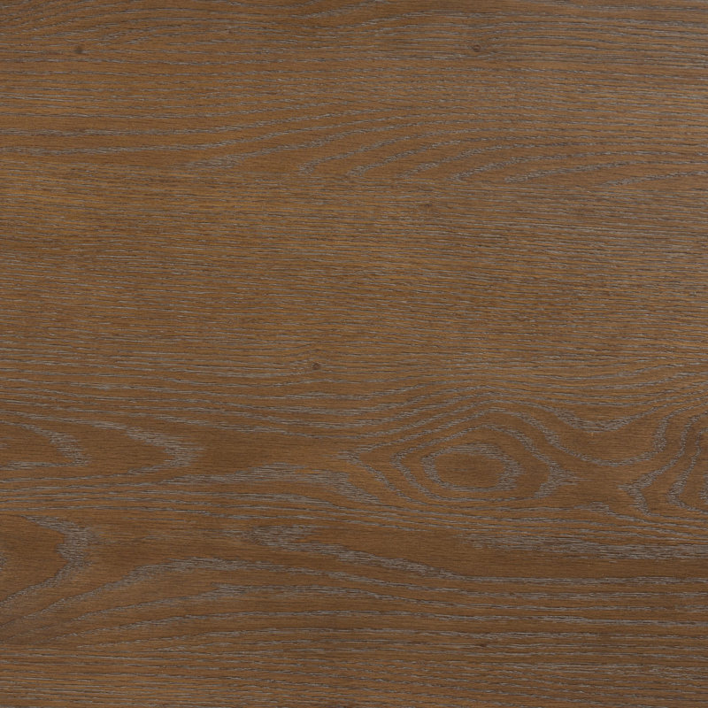 Eastman Dining Table -Light Weathered Oak, 30" H x 48" W x 48" D, Sienna Oak