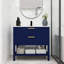 Contreplaqué de meuble-lavabo 36 po avec 2-449672298