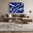Hard Edge 53 Blue Canvas Wall Art-918486084