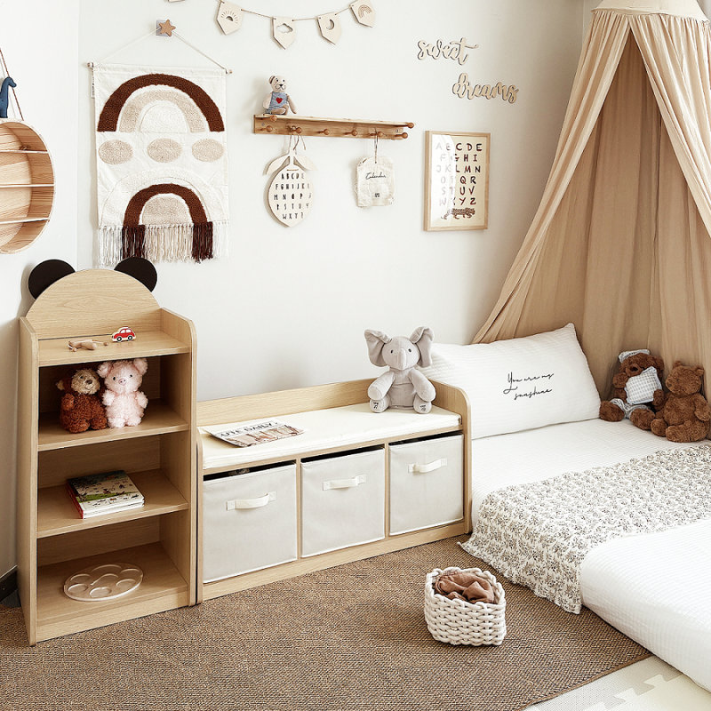 Reading Nook - A+B, 38.2" H x 54.7" L x 14.9" W