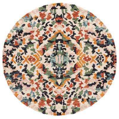 Hand Tufted Wool;Cotton Abstract Indoor Rug