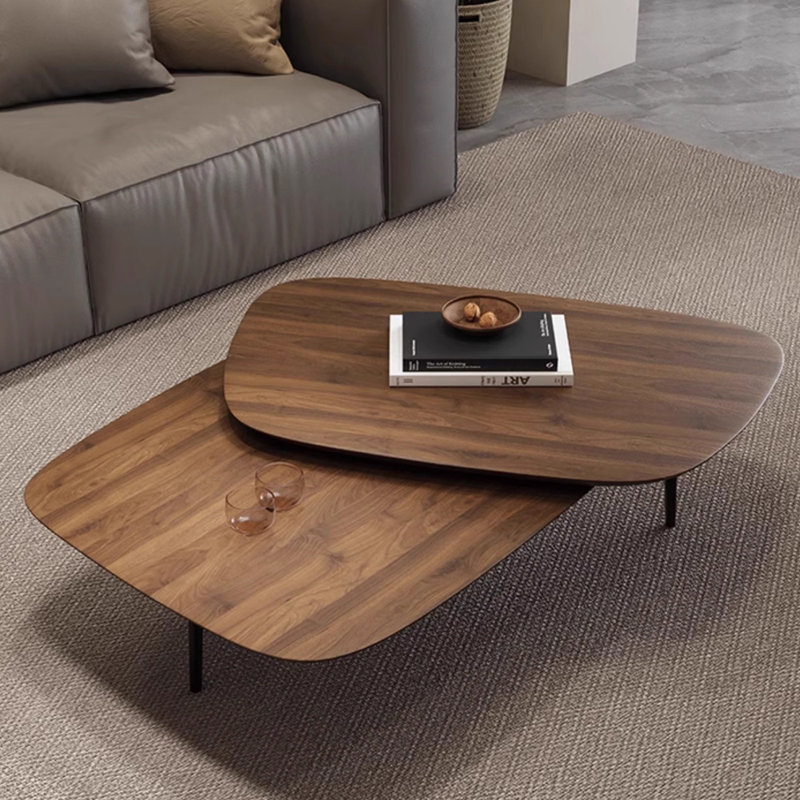 Table basse Minimalist, Noyer foncé