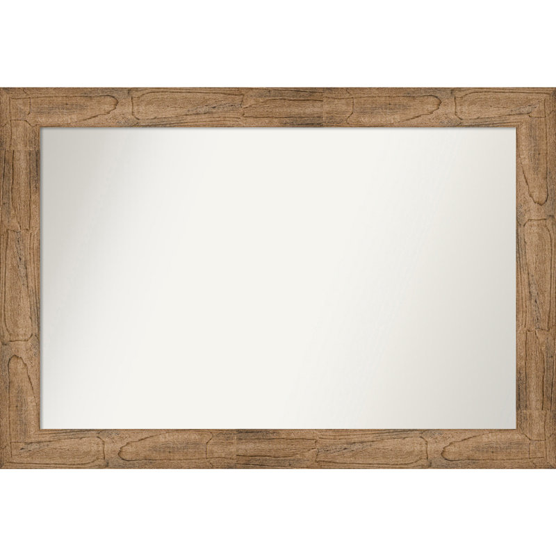 Timmy Solid Wood Wall Mirror, Rectangle, 28.5" x 41.5"
