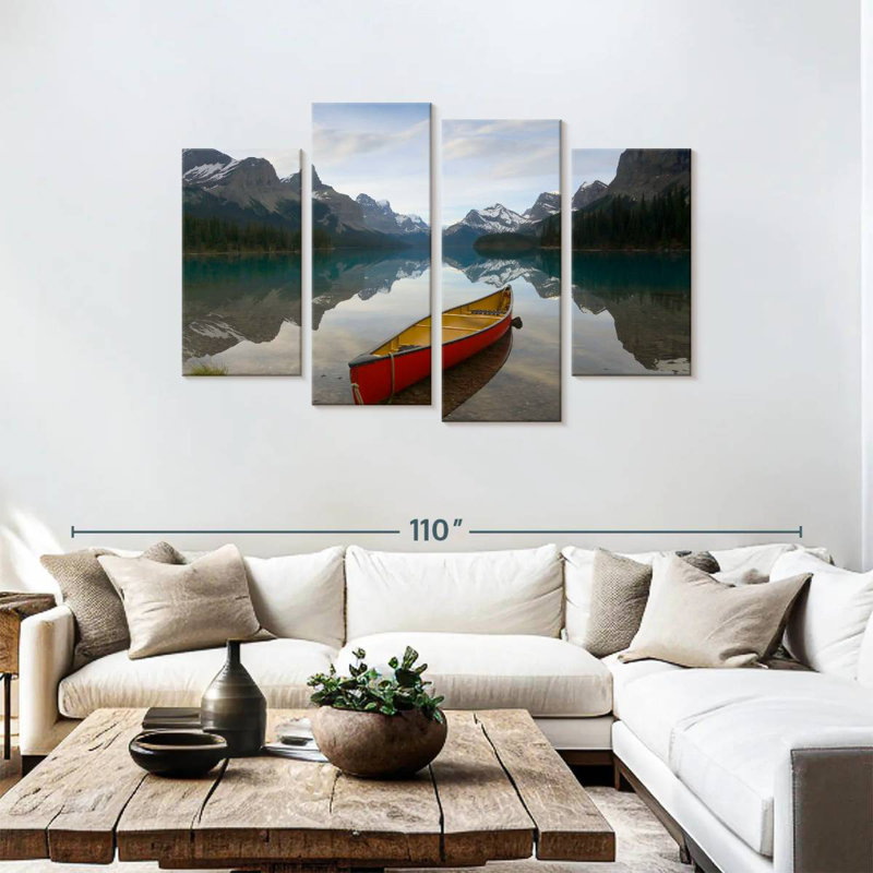 Mehar Lake Maligne Canoe