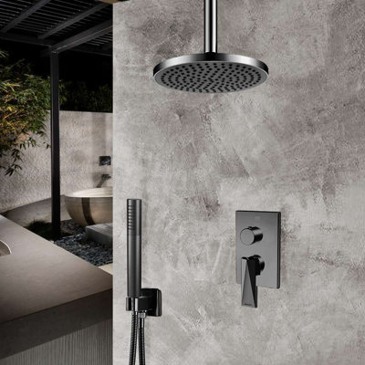 Ensemble de mélangeur de douche encastré 2 voies Bravat