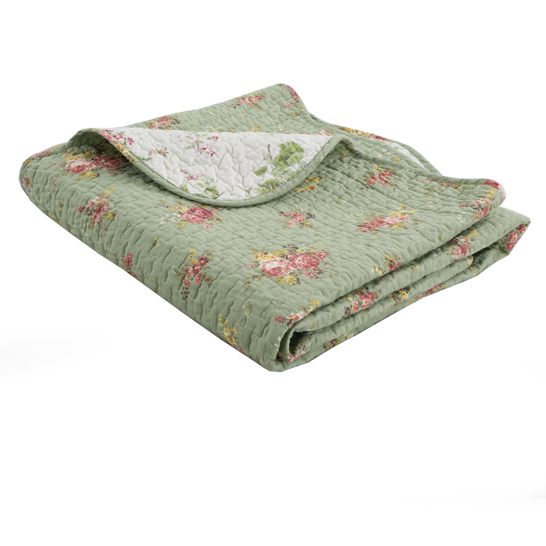 Shenk Quilted Throw Blanket Cozy Line Home Fashion