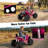 24V Ride-On Toys 4WD Kids ATV Electric Ride On 800W Motors with Music,Pink-125987706