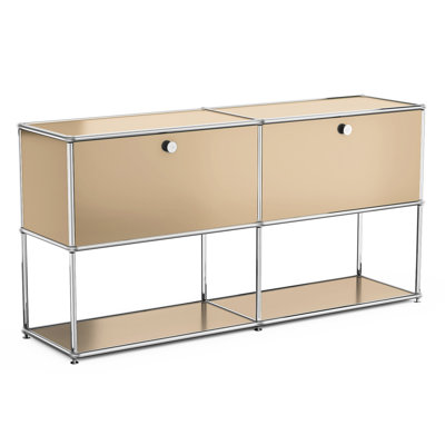 Modern Modular Storage Cabinet Metal Organizer For Living Room And Home Office