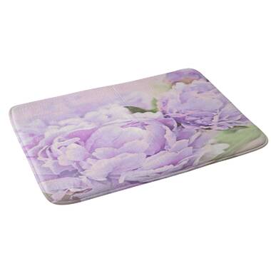 LAVENDER BATHROOM MAT Set of 3 / Purple Bathroom Set Lavender