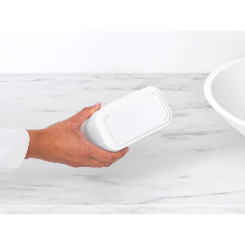 Brabantia Mindset Bathroom Waste Caddy, White