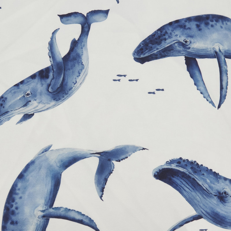 Coussin Playful Whales