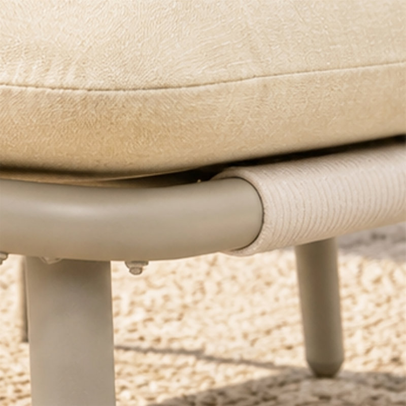 Fauteuil club d'extérieur moderne