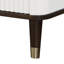 Commode blanche et brune