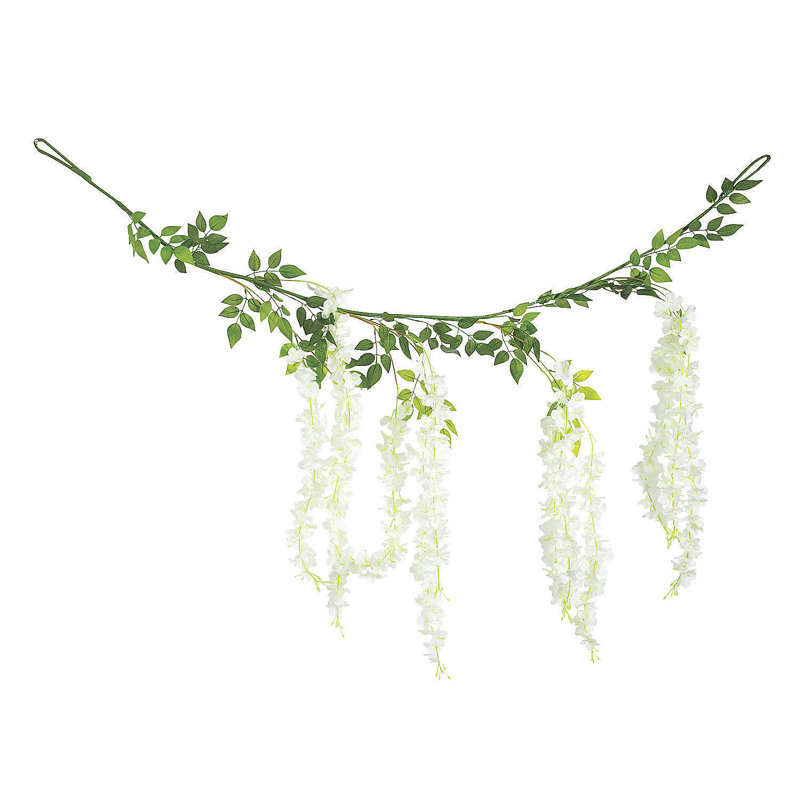 72'' in. Faux Wisteria Garland