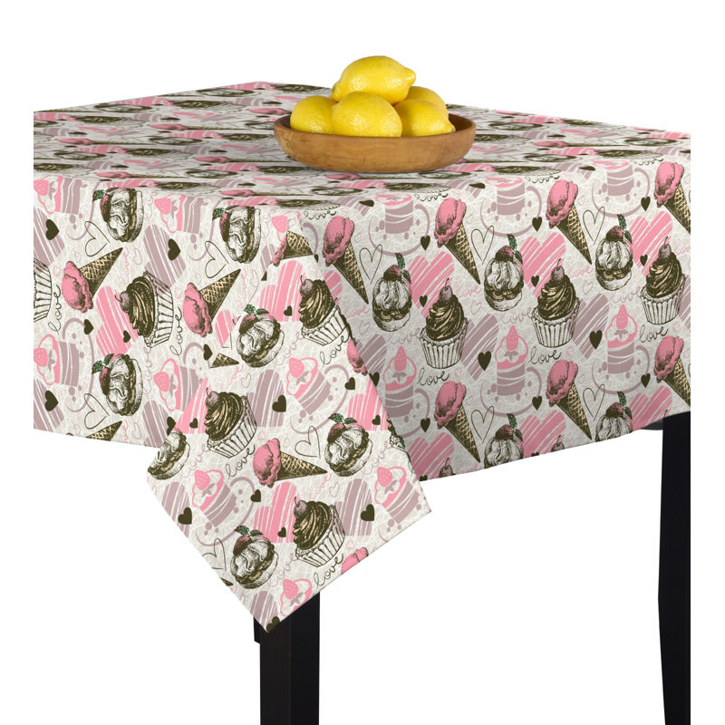 Steve Geometric Square Tablecloth, 60" x 60"