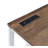 Tyrese Walnut & White Finish Writing Desk With USB-760145873