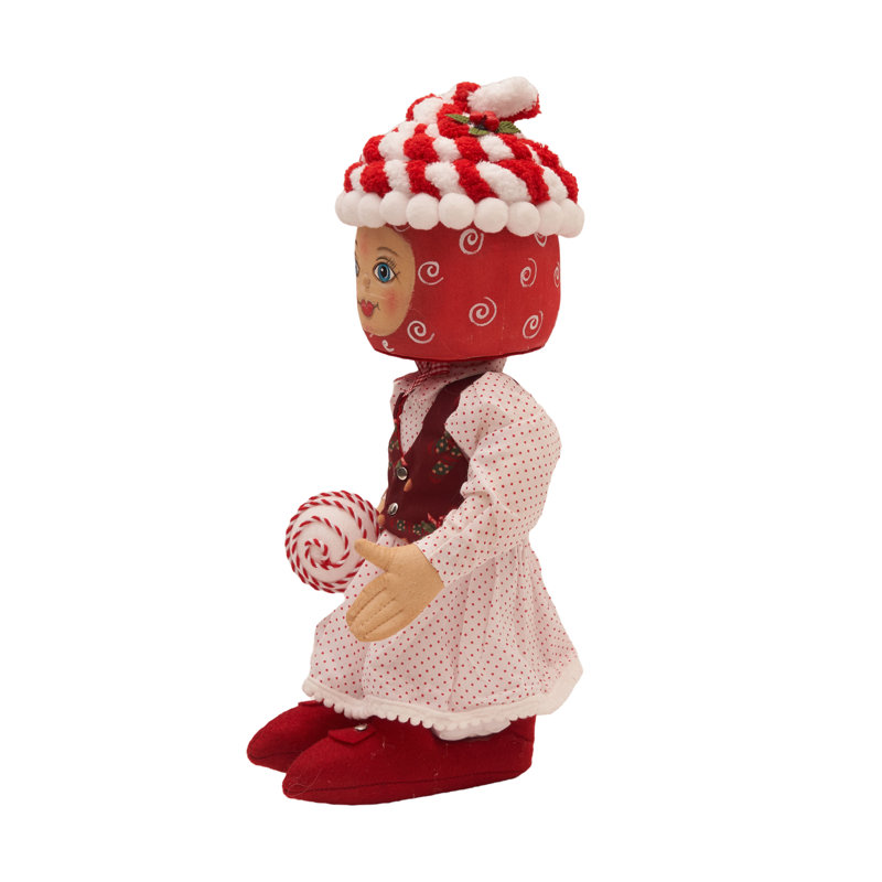 Figurine de poupée Peppermint Pauline Joe Spencer Gathered Traditions