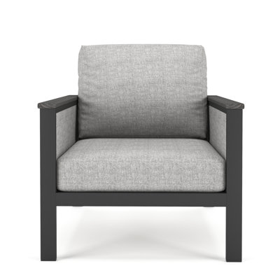 Townsend Metal Outdoor Lounge Chair with Sunbrella Cushions by Birch Lane