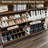 Hidden Shoe Storage, Freestanding Shoe Cabinet Storage with 4 Flip Drawers and Barn Door Design, Slim Narrow Shoe Rack Dresser, Shoe Organizer for Entryway, Foyer, Hallway-1116946974