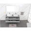 Lavabo vasque de salle de bain 24 "x 14" blanc moderne 24 "x 14", lavabo pour meuble-lavabo de salle de bain 24 * 14 * 5.5