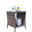 Table basse d'extérieur 1 table basse avec verre trempé transparent-1038693534